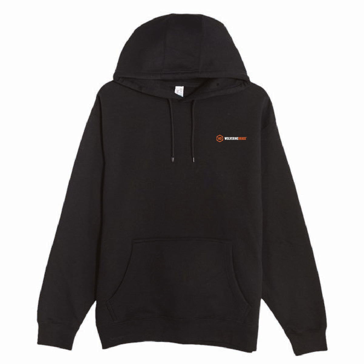 Lane 7 Unisex Premium Pullover Hooded Sweatshirt with Wolverine Brass Logo
