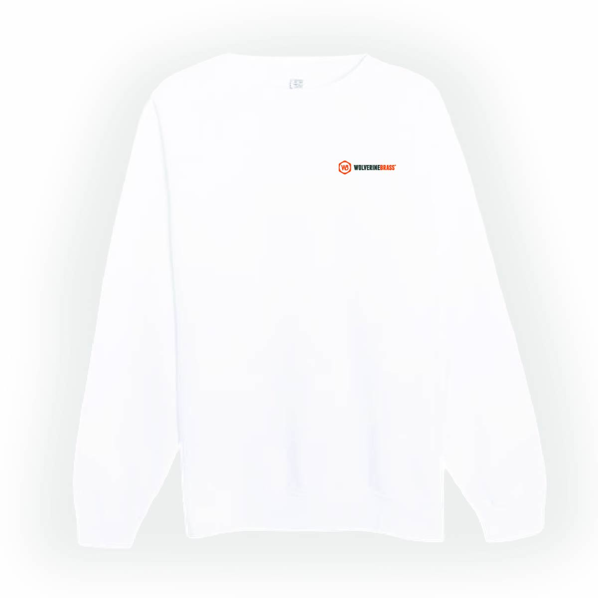 Lane 7 Unisex Premium Crewneck Sweatshirt with Wolverine Brass Logo