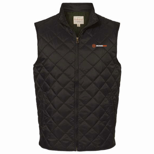 Weatherproof Men's Vintage Diamond Quilted Vest with Wolverine Brass Logo
