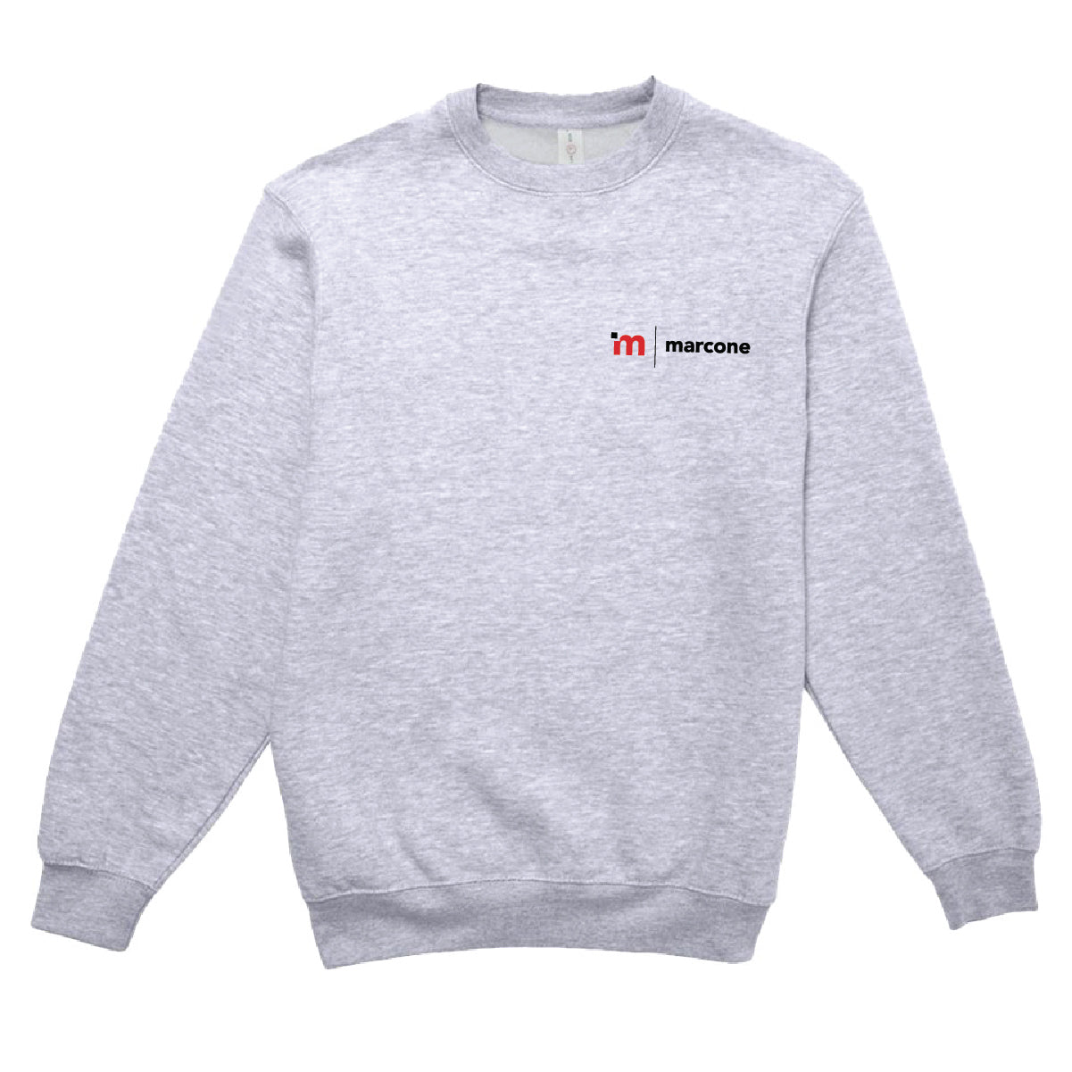 Lane 7 Unisex Premium Crewneck Sweatshirt with Marcone Logo