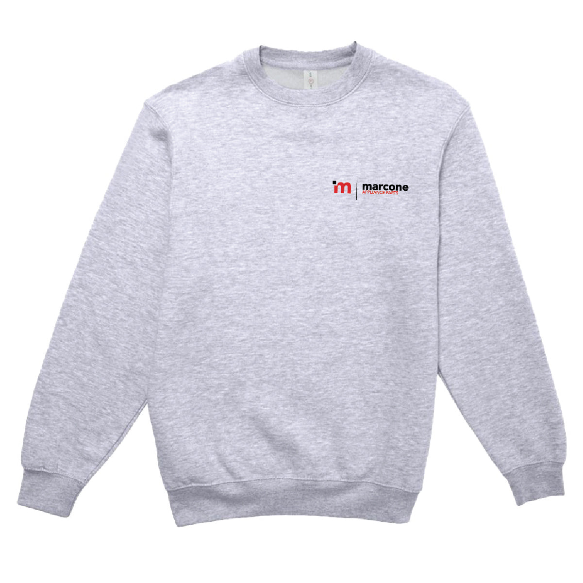 Lane 7 Unisex Premium Crewneck Sweatshirt with Marcone Appliance Logo
