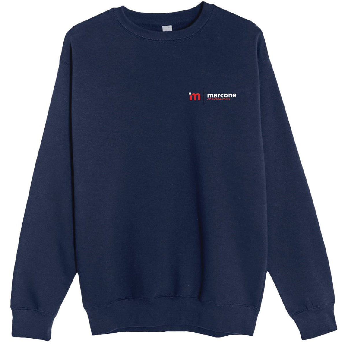 Lane 7 Unisex Premium Crewneck Sweatshirt with Marcone Appliance Logo