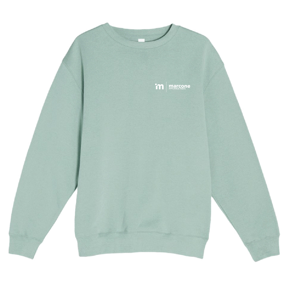 Lane 7 Unisex Premium Crewneck Sweatshirt with Marcone Logo