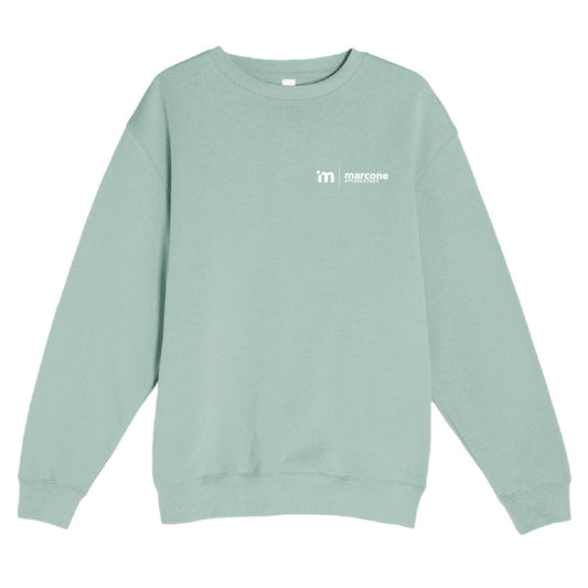 Lane 7 Unisex Premium Crewneck Sweatshirt with Marcone Logo