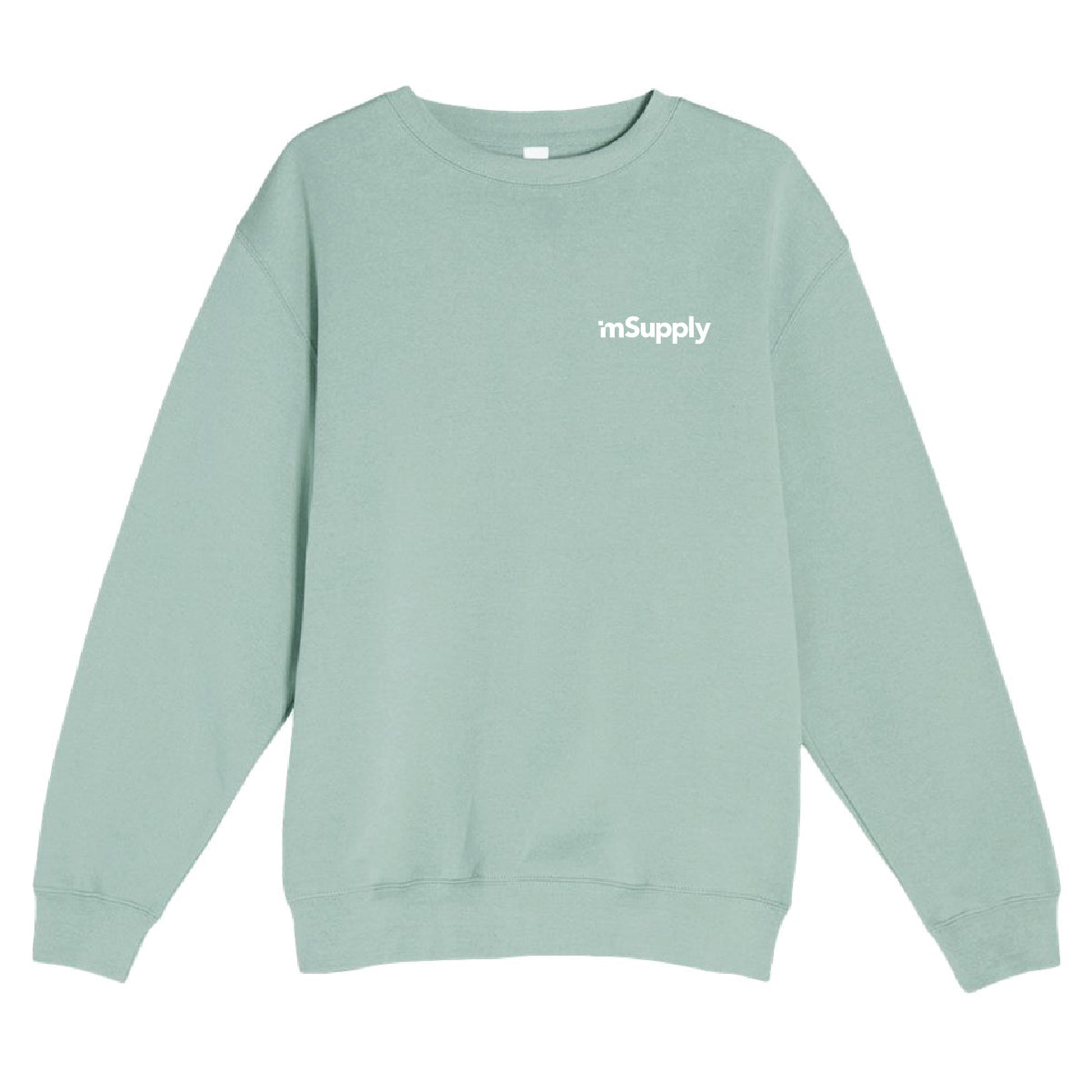 Lane 7 Unisex Premium Crewneck Sweatshirt with mSupply Logo