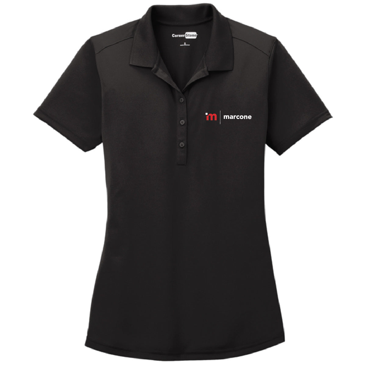 Cornerstone Women's Snag Proof Polo with Marcone Logo
