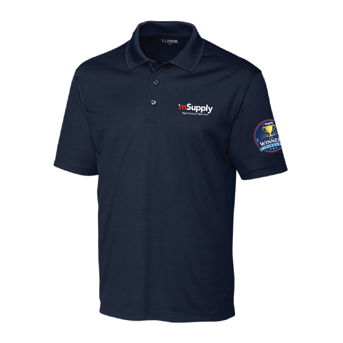Winner's Circle Clique by Cutter Men's Spin Performance Polo