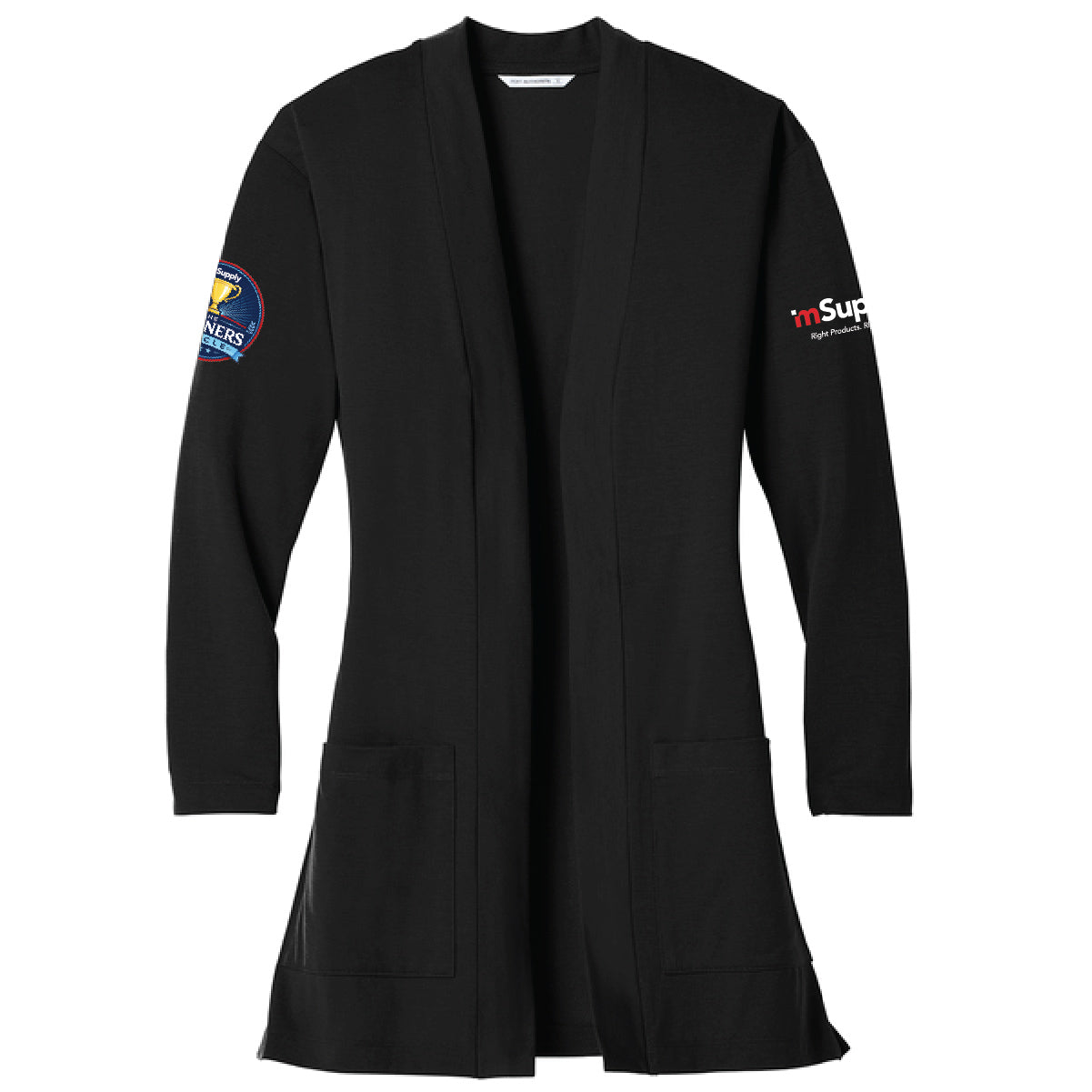 Winner's Circle Port Authority Women's Long Pocket Knit Cardigan