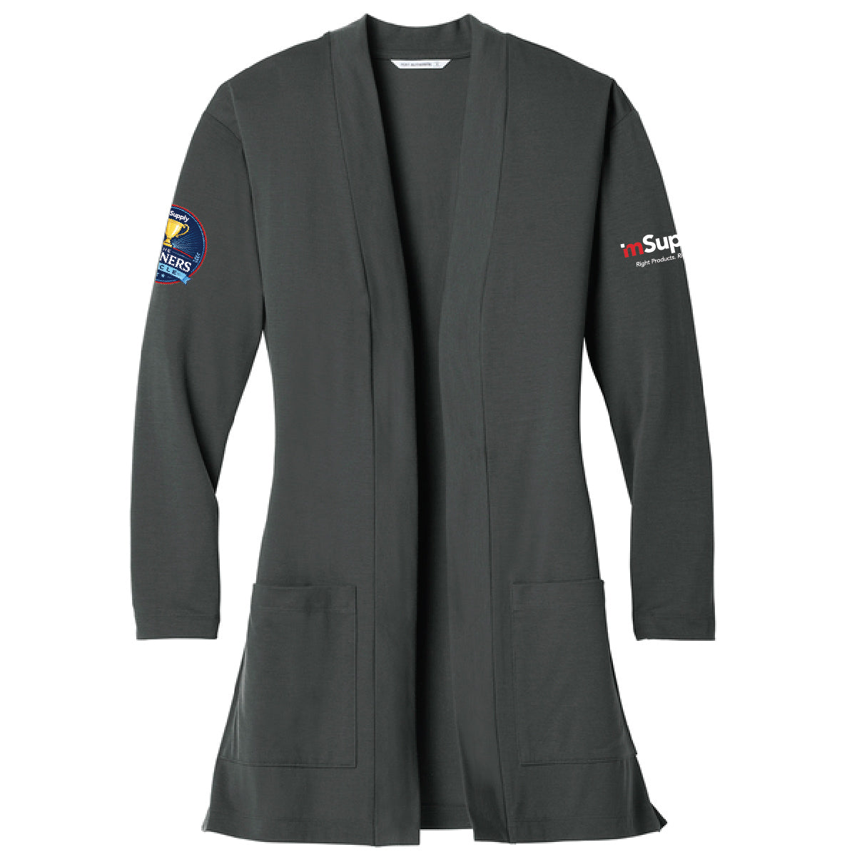 Winner's Circle Port Authority Women's Long Pocket Knit Cardigan