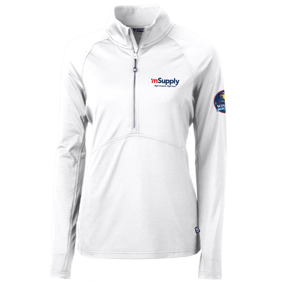 Winner's Circle Cutter & Buck Women's Eco Stretch 1/4 Zip