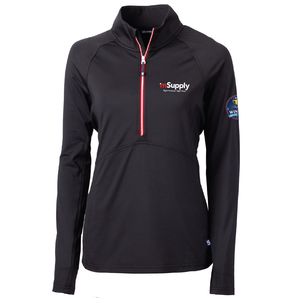 Winner's Circle Cutter & Buck Women's Eco Stretch 1/4 Zip
