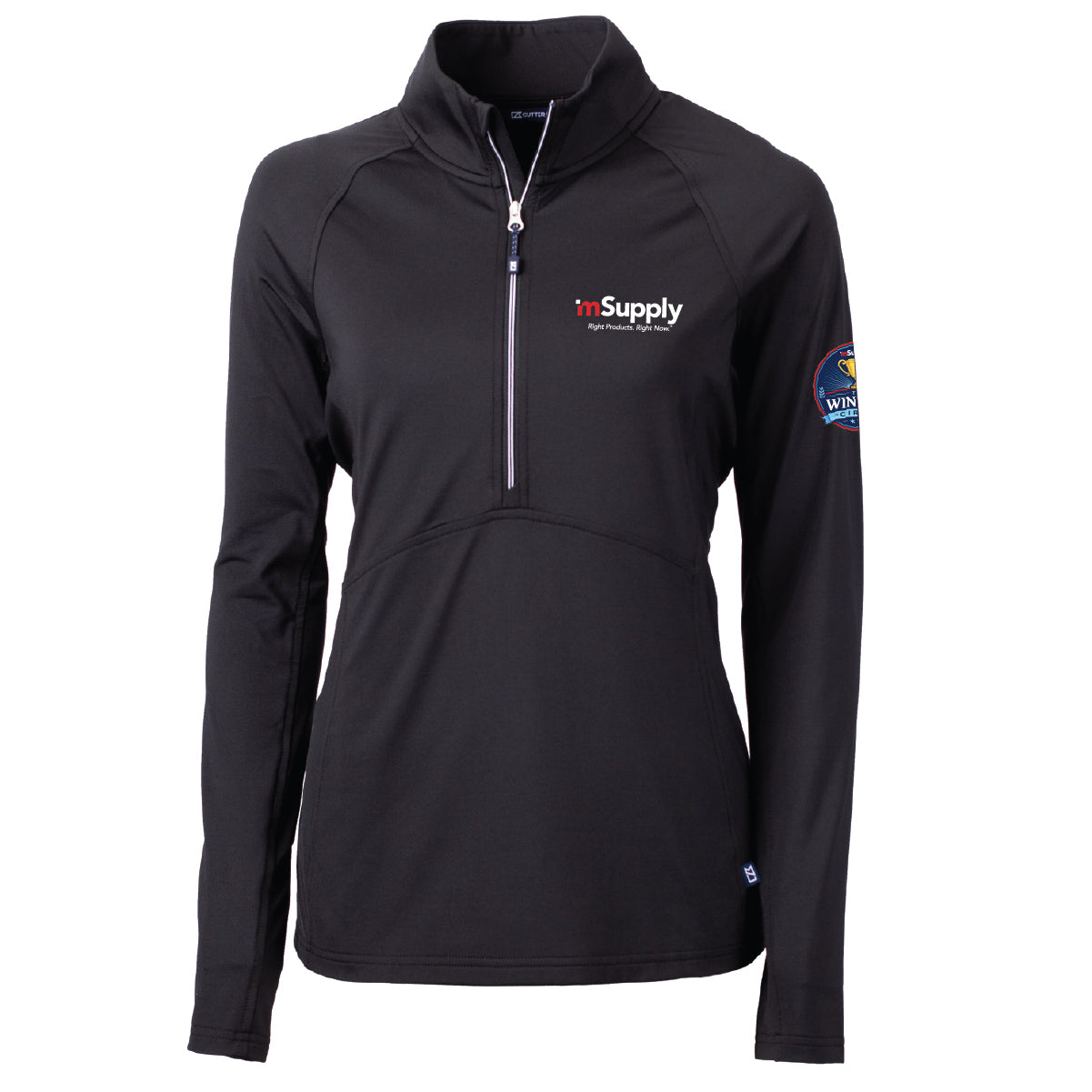 Winner's Circle Cutter & Buck Women's Eco Stretch 1/4 Zip