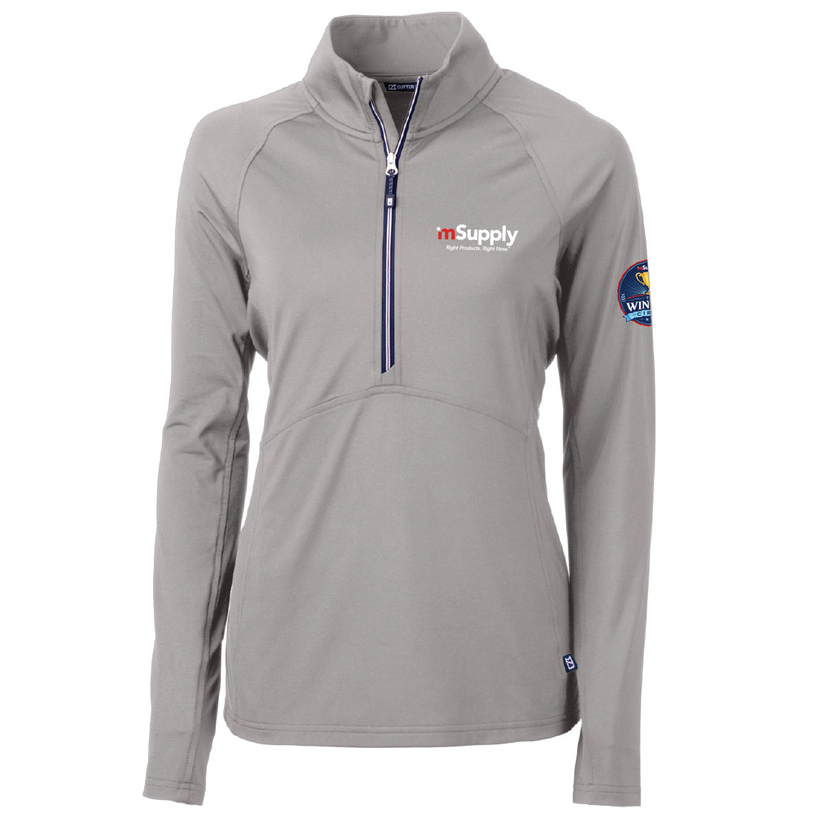 Winner's Circle Cutter & Buck Women's Eco Stretch 1/4 Zip
