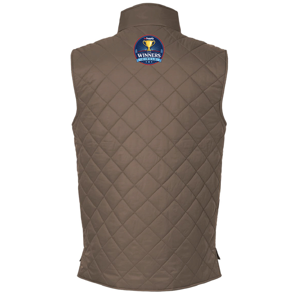 Winner's Circle Weatherproof Men's Vintage Diamond Quilted Vest