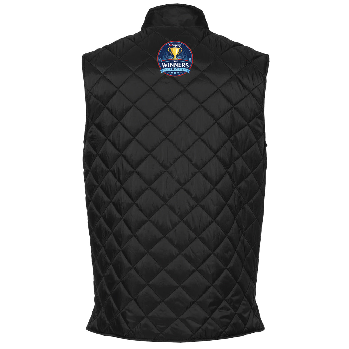 Winner's Circle Weatherproof Men's Vintage Diamond Quilted Vest