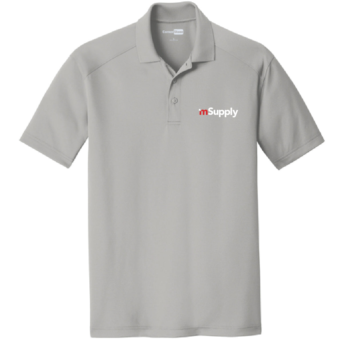 Cornerstone Men's Snag Proof Polo with mSupply Logo