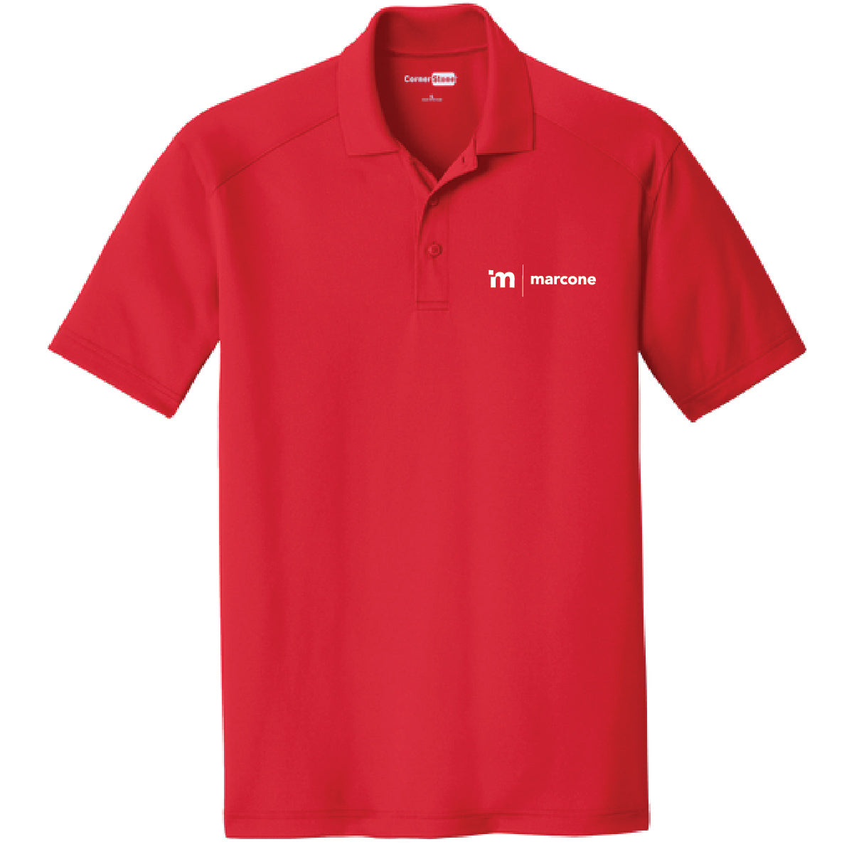 Cornerstone Men's Snag Proof Polo with Marcone Logo