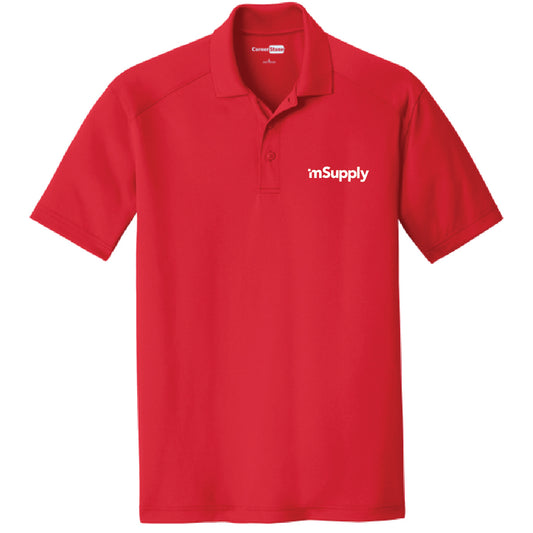 Cornerstone Men's Snag Proof Polo with mSupply Logo
