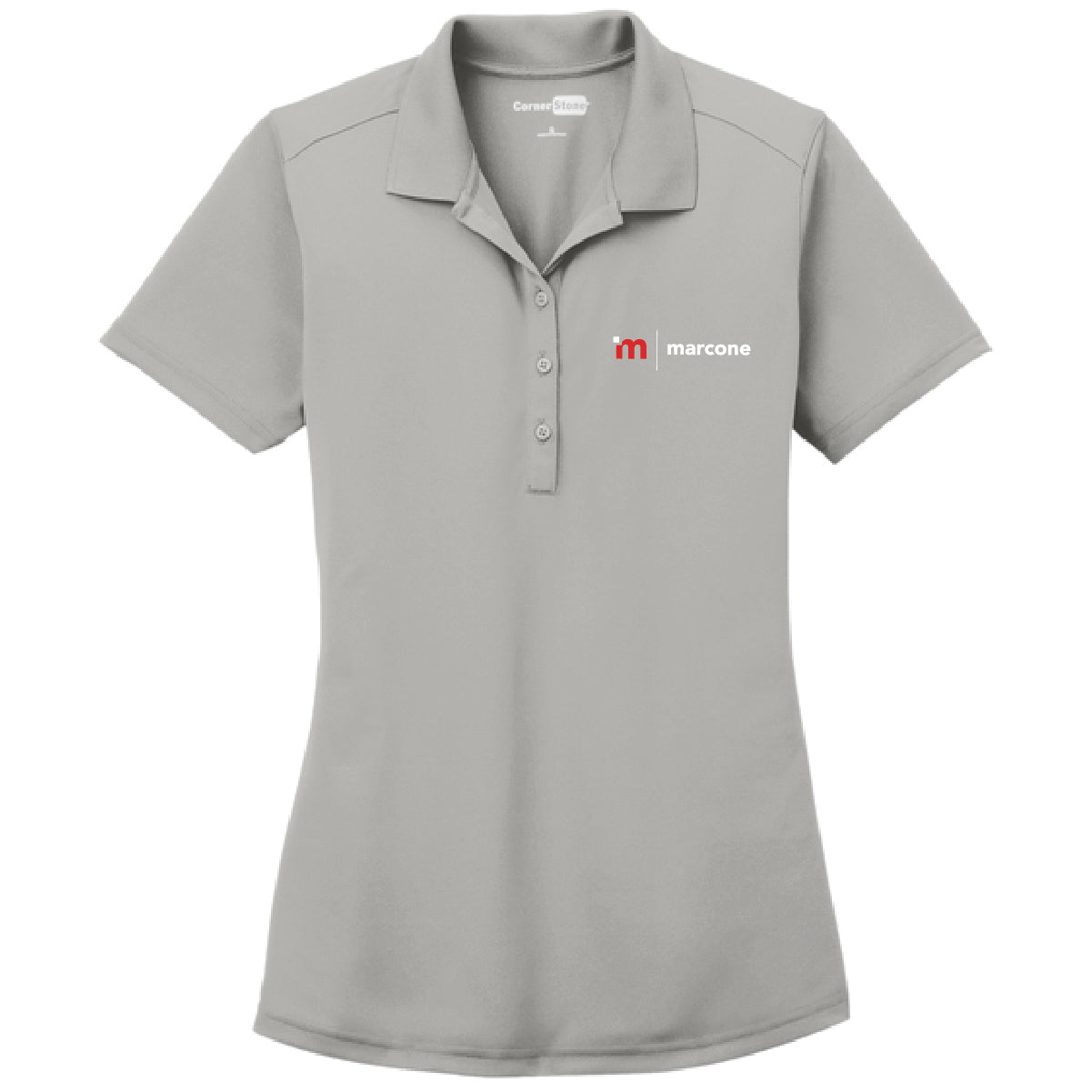 Cornerstone Women's Snag Proof Polo with Marcone Logo