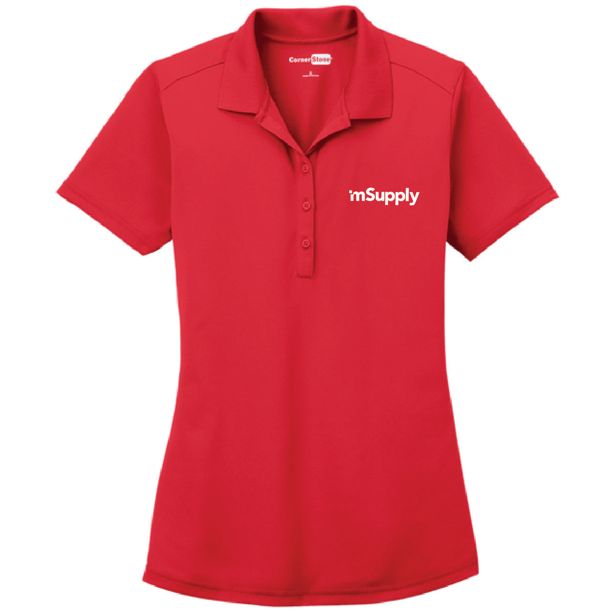 Cornerstone Women's Snag Proof Polo with mSupply Logo