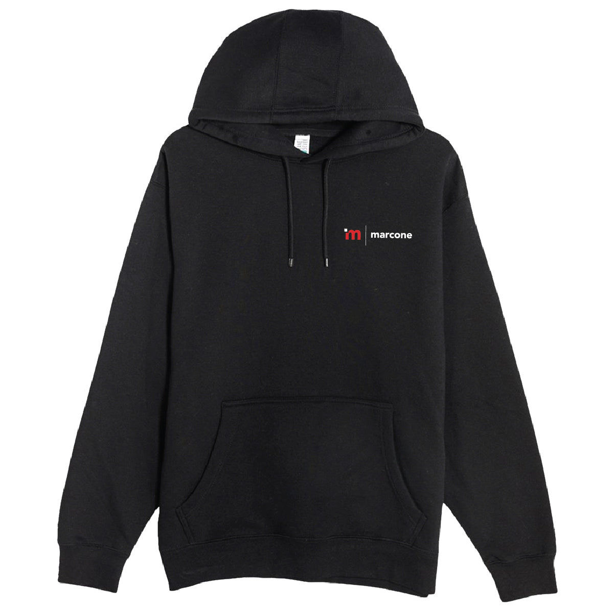 Lane 7 Unisex Premium Pullover Hooded Sweatshirt with Marcone Logo