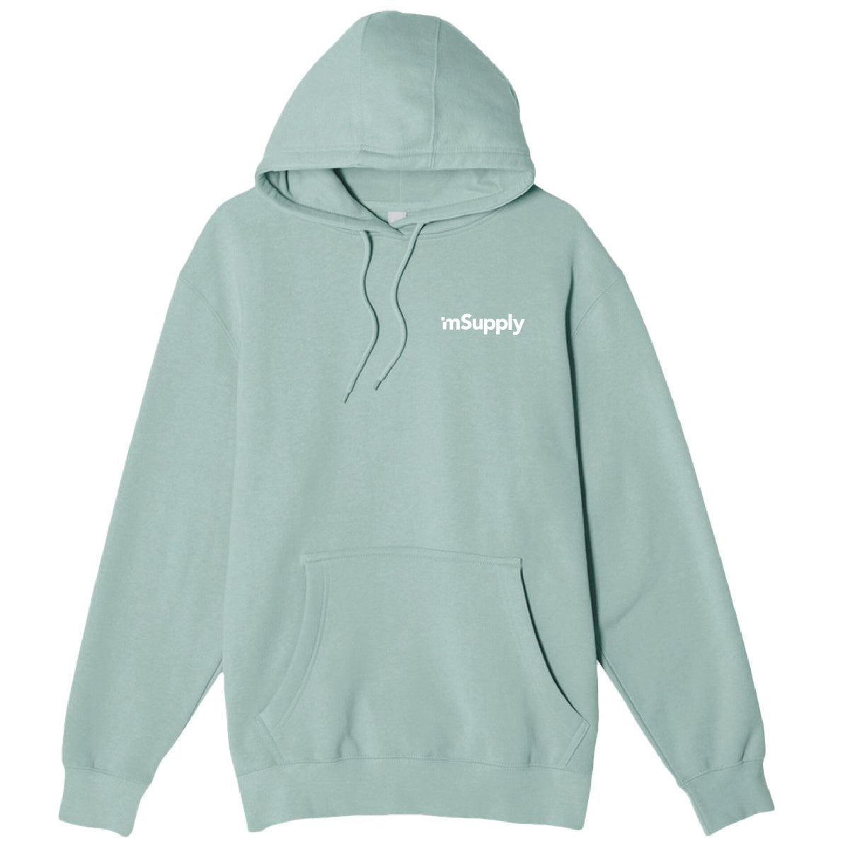 Lane 7 Unisex Premium Pullover Hooded Sweatshirt with mSupply Logo