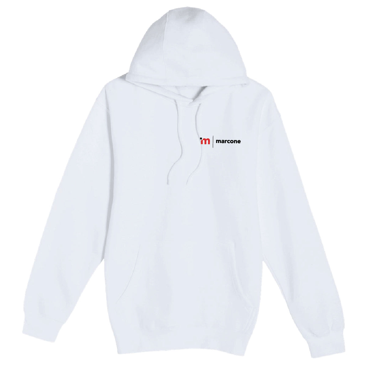 Lane 7 Unisex Premium Pullover Hooded Sweatshirt with Marcone Logo