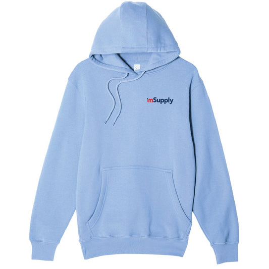 Lane 7 Unisex Premium Pullover Hooded Sweatshirt with mSupply Logo
