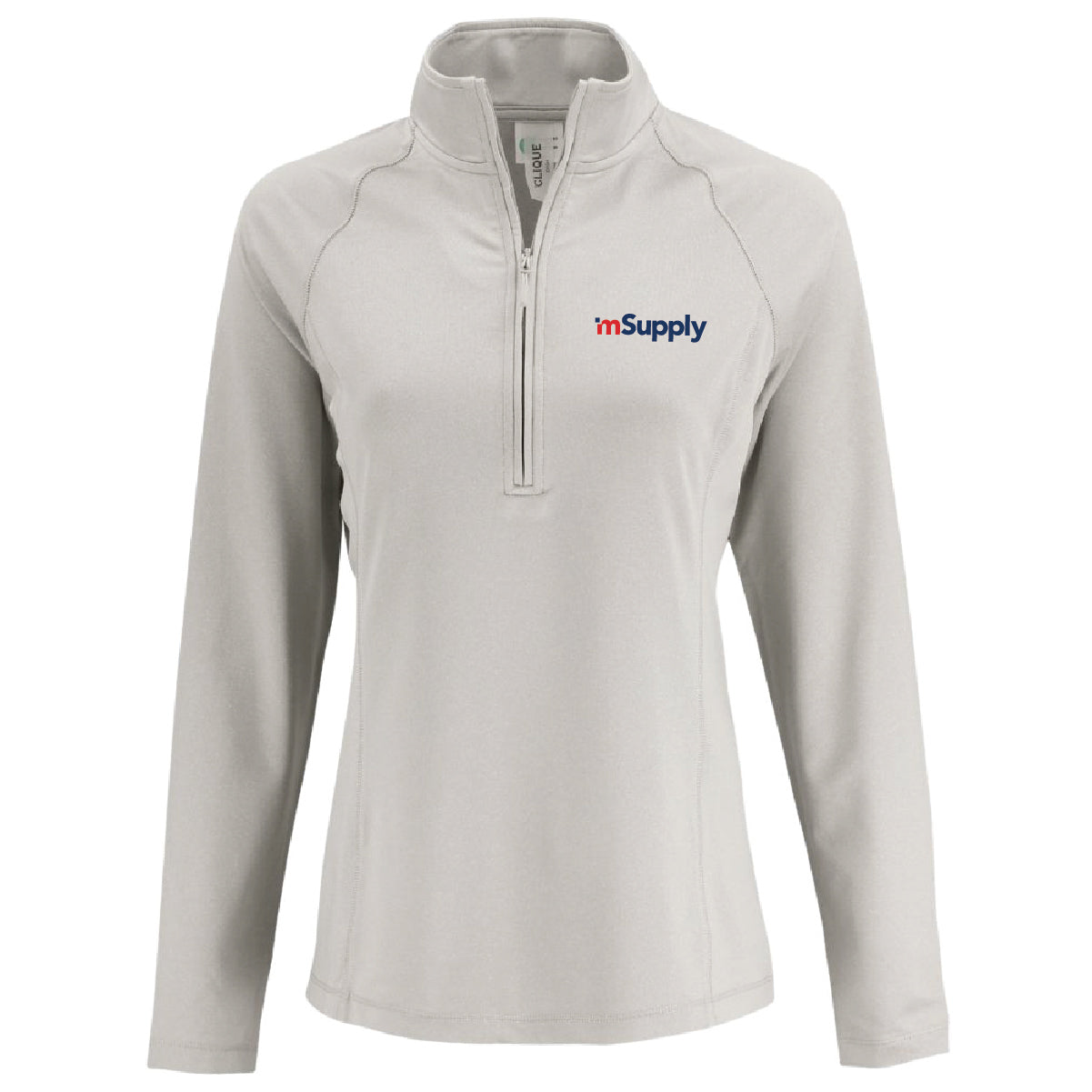 Clique by Cutter Women's Dash 1/4 Zip Sweatshirt with mSupply Logo