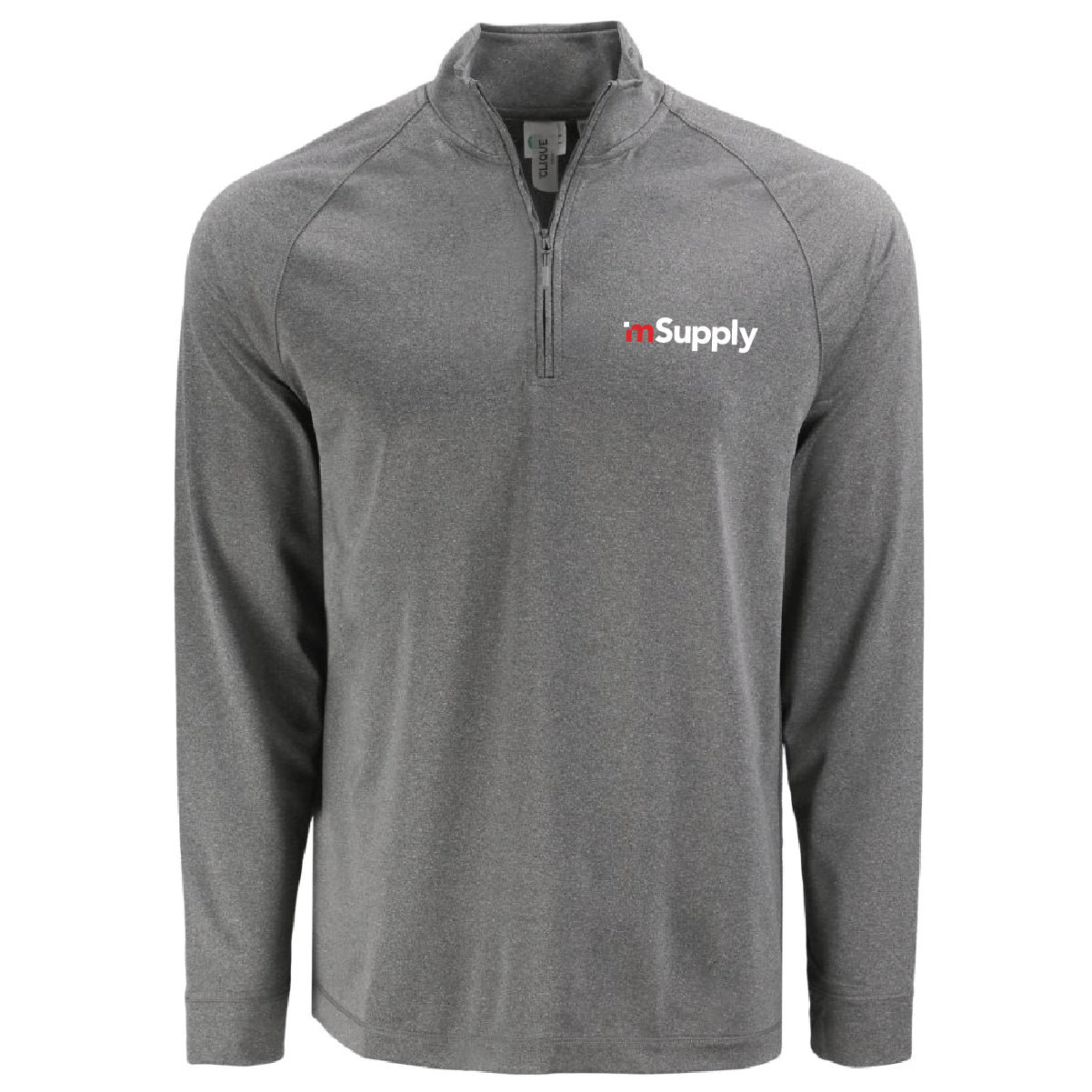 Clique by Cutter Men's Dash 1/4 Zip Sweatshirt with mSupply Logo