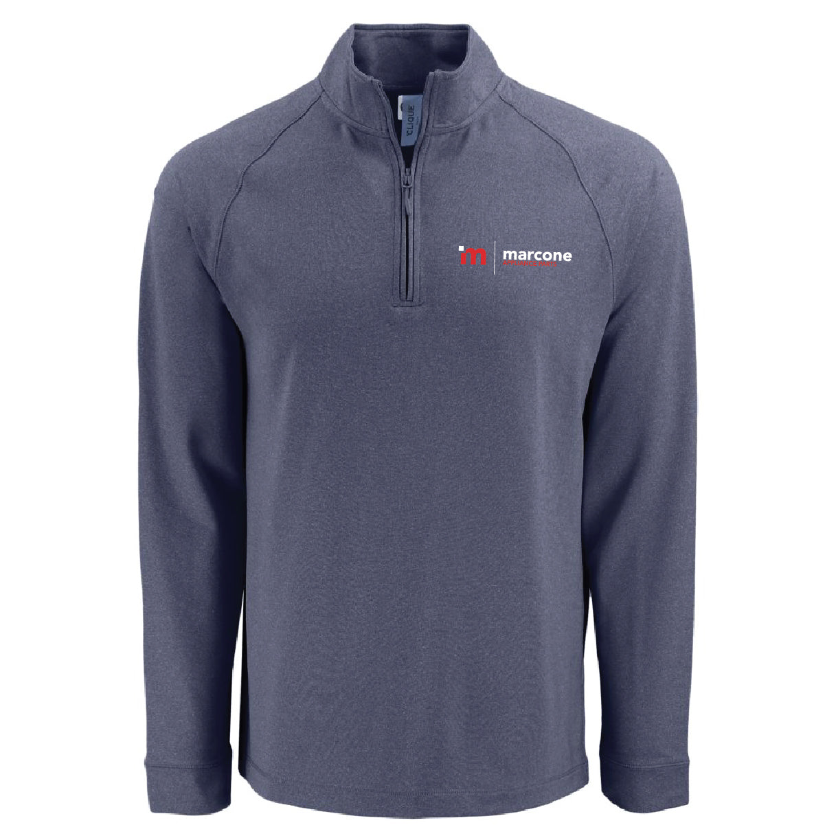 Clique by Cutter Men's Dash 1/4 Zip Sweatshirt with Marcone Appliance Logo