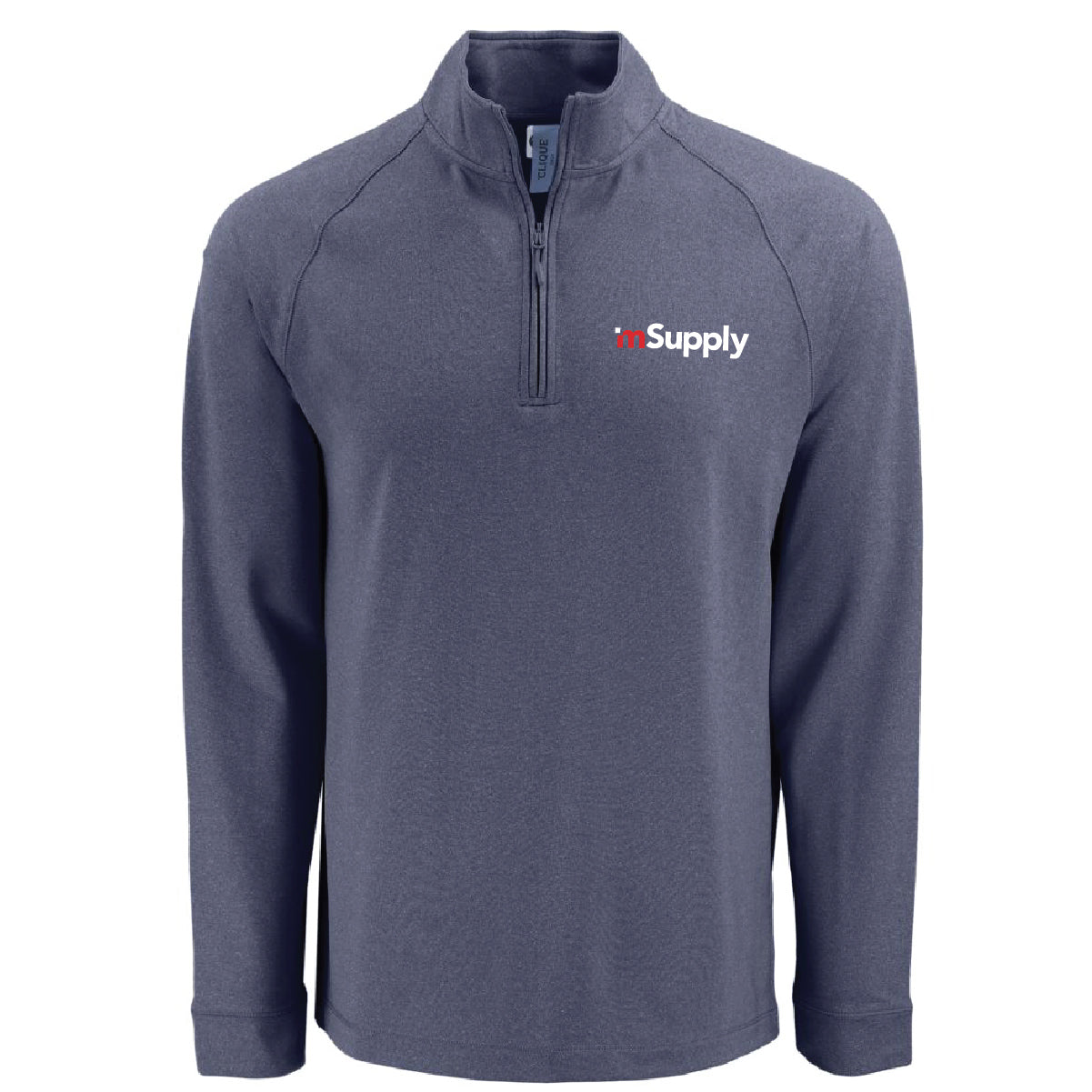 Clique by Cutter Men's Dash 1/4 Zip Sweatshirt with mSupply Logo