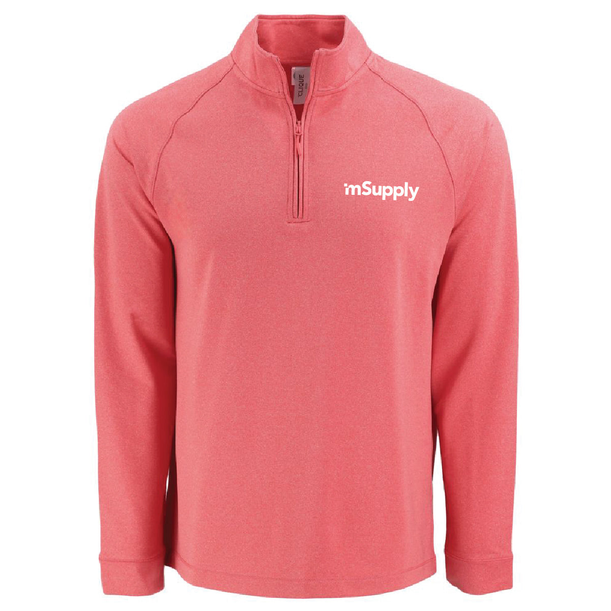 Clique by Cutter Men's Dash 1/4 Zip Sweatshirt with mSupply Logo