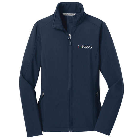 Port Authority Women's Core Soft Shell Jacket with mSupply Logo
