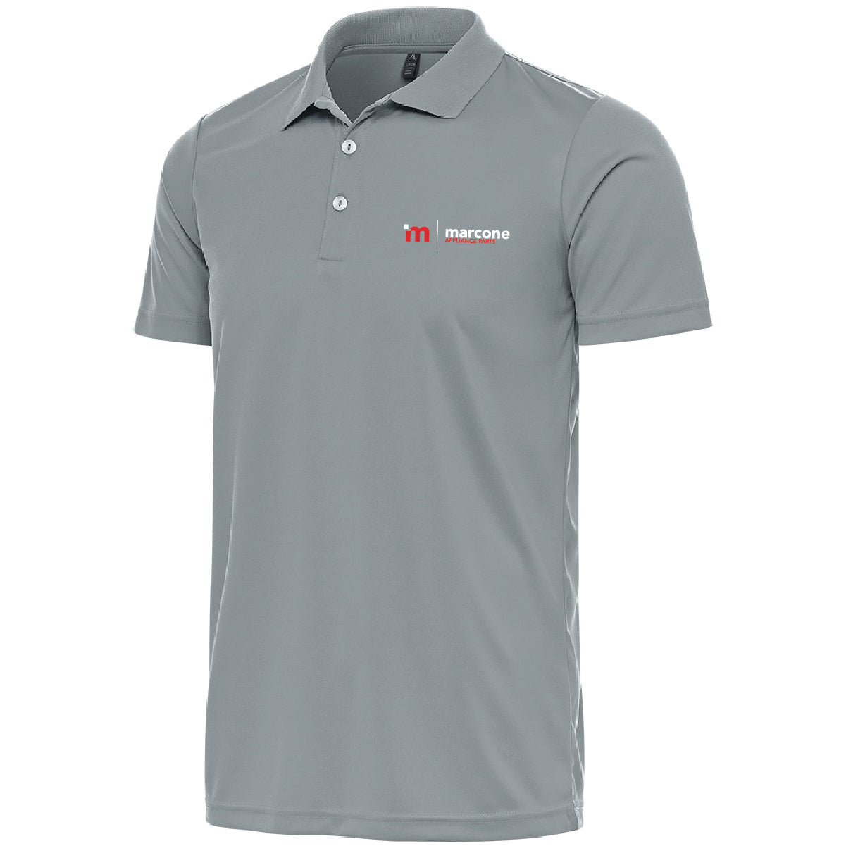 Antigua Men's Flex Polo with Marcone Appliance Logo