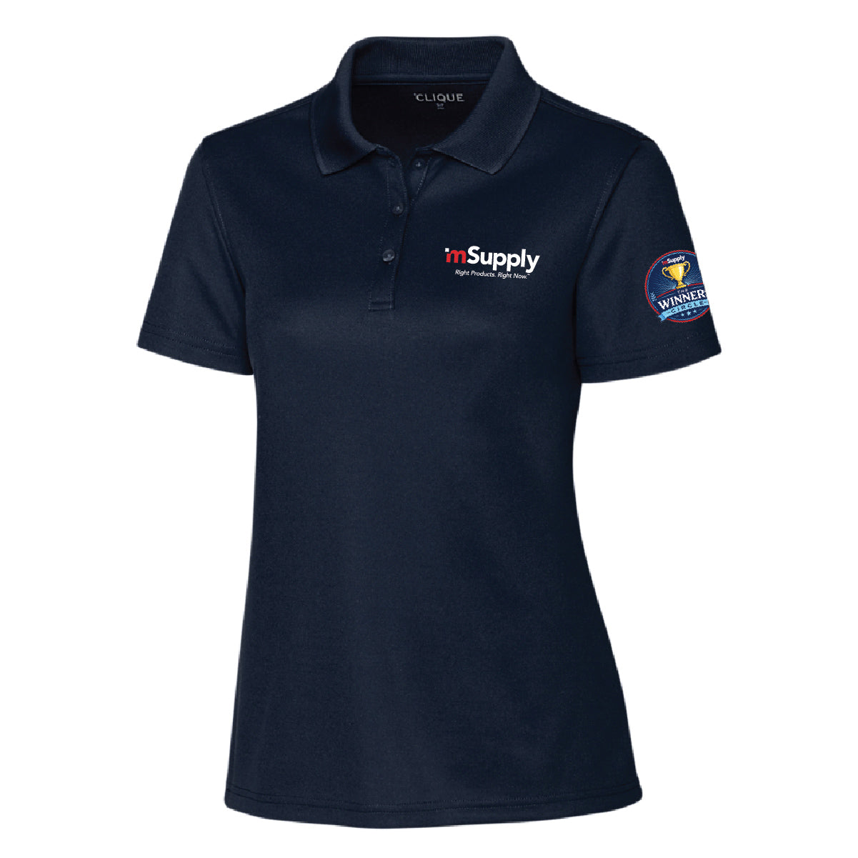 Winner's Circle Clique by Cutter Women's Spin Performance Polo